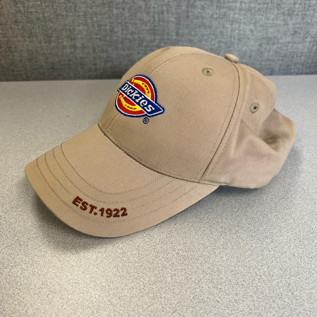 Dickies Tan Baseball Hat Size One Size Fits... Depop