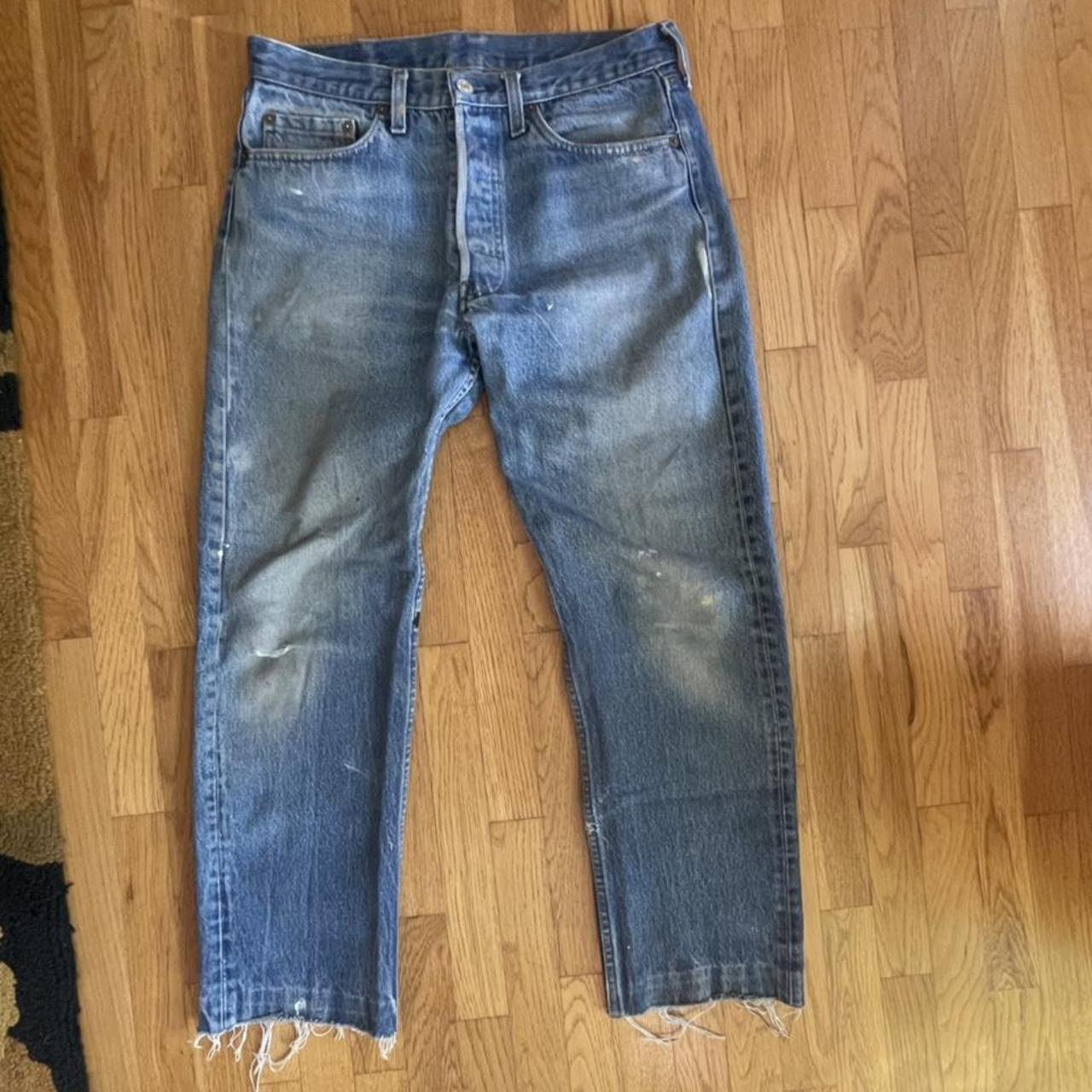 Vintage Levi’s jeans. American made. Tagged 32x30... - Depop