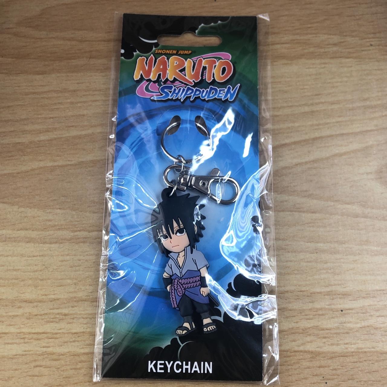 Naruto Shippuden Sasuke Uchiha Keychain. Brand new... - Depop