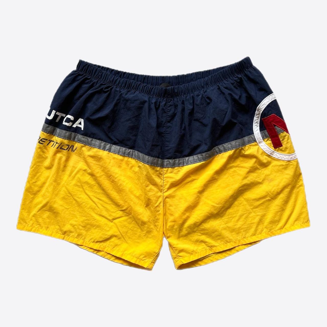 Vintage Nautica Competition Nylon Shorts | 2000s... - Depop