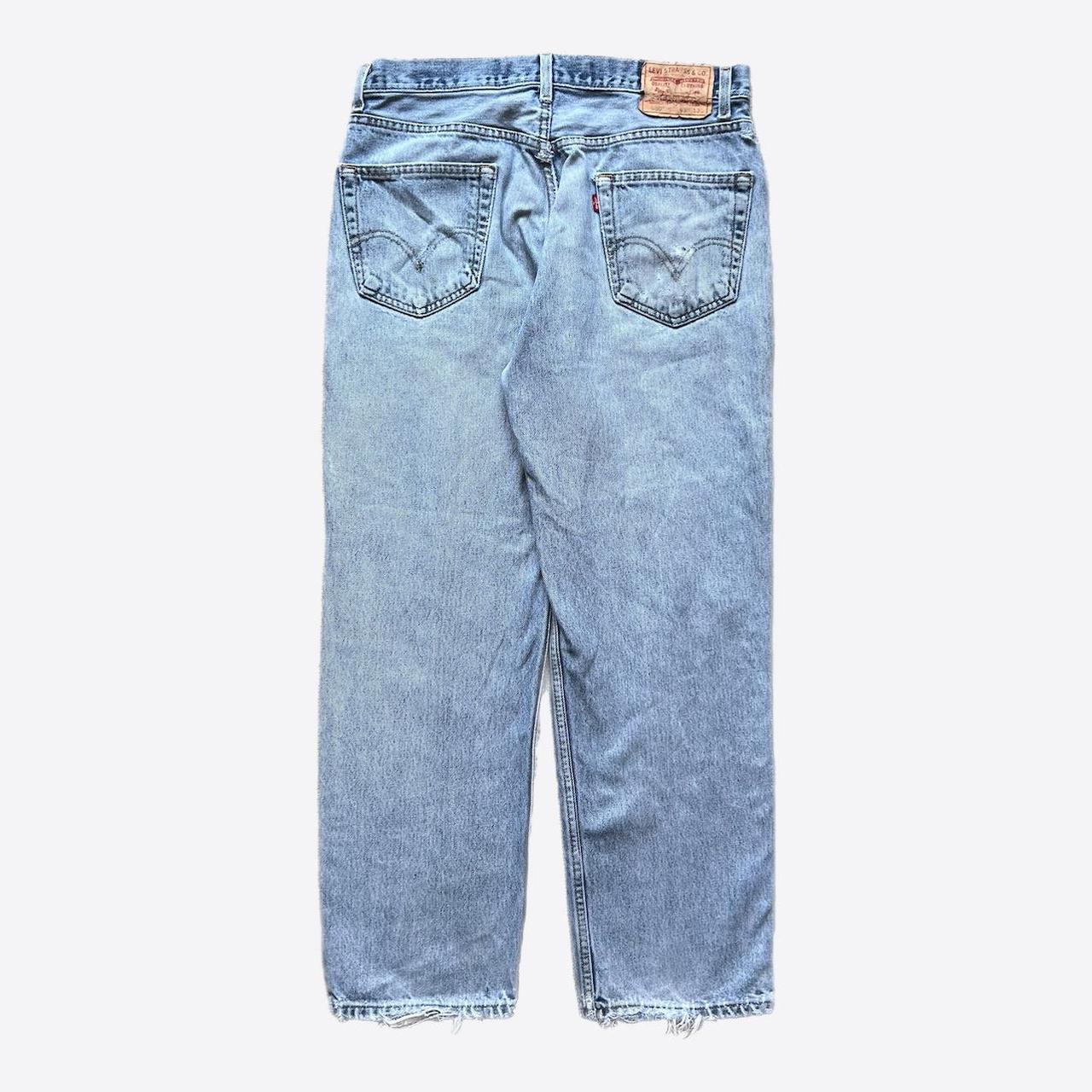 Vintage Levi’s Distressed 550 Jeans | 2000s... - Depop