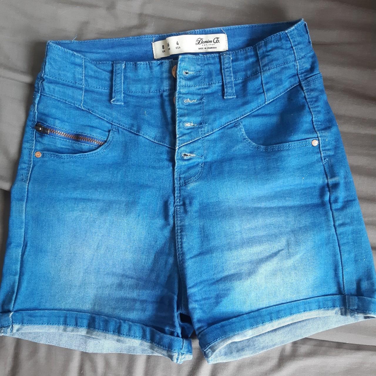 Primark Women's Blue Shorts Depop