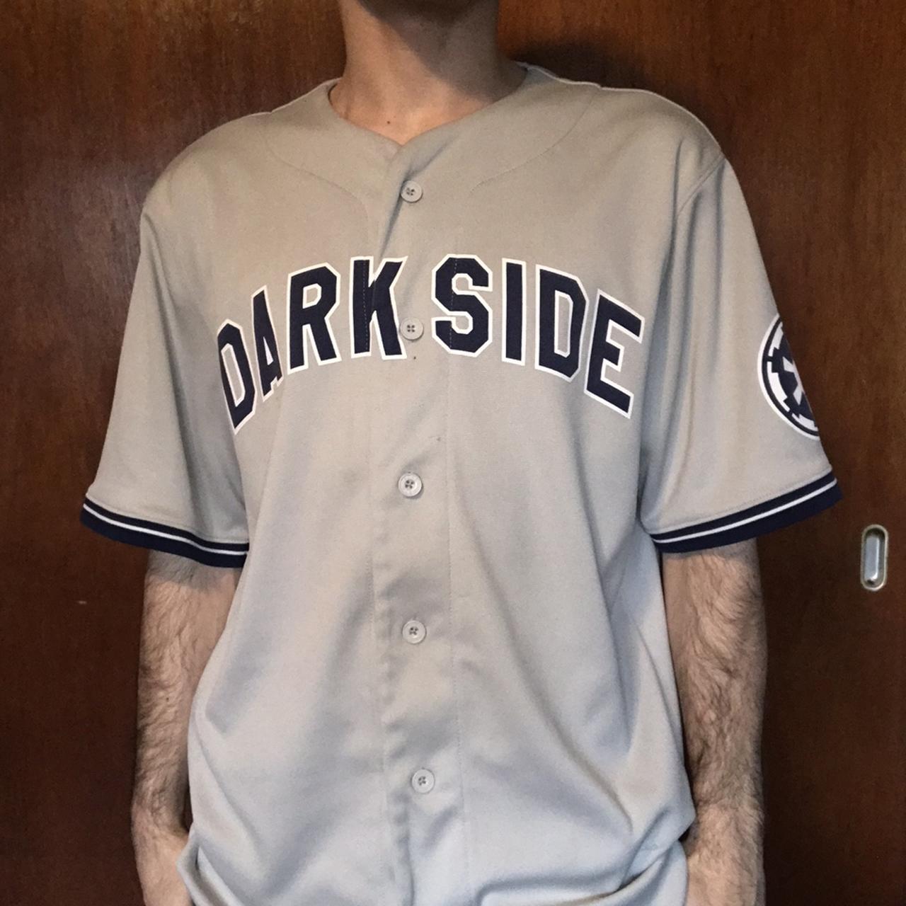 Star Wars Unisex Darkside baseball jersey top / shirt Size medium