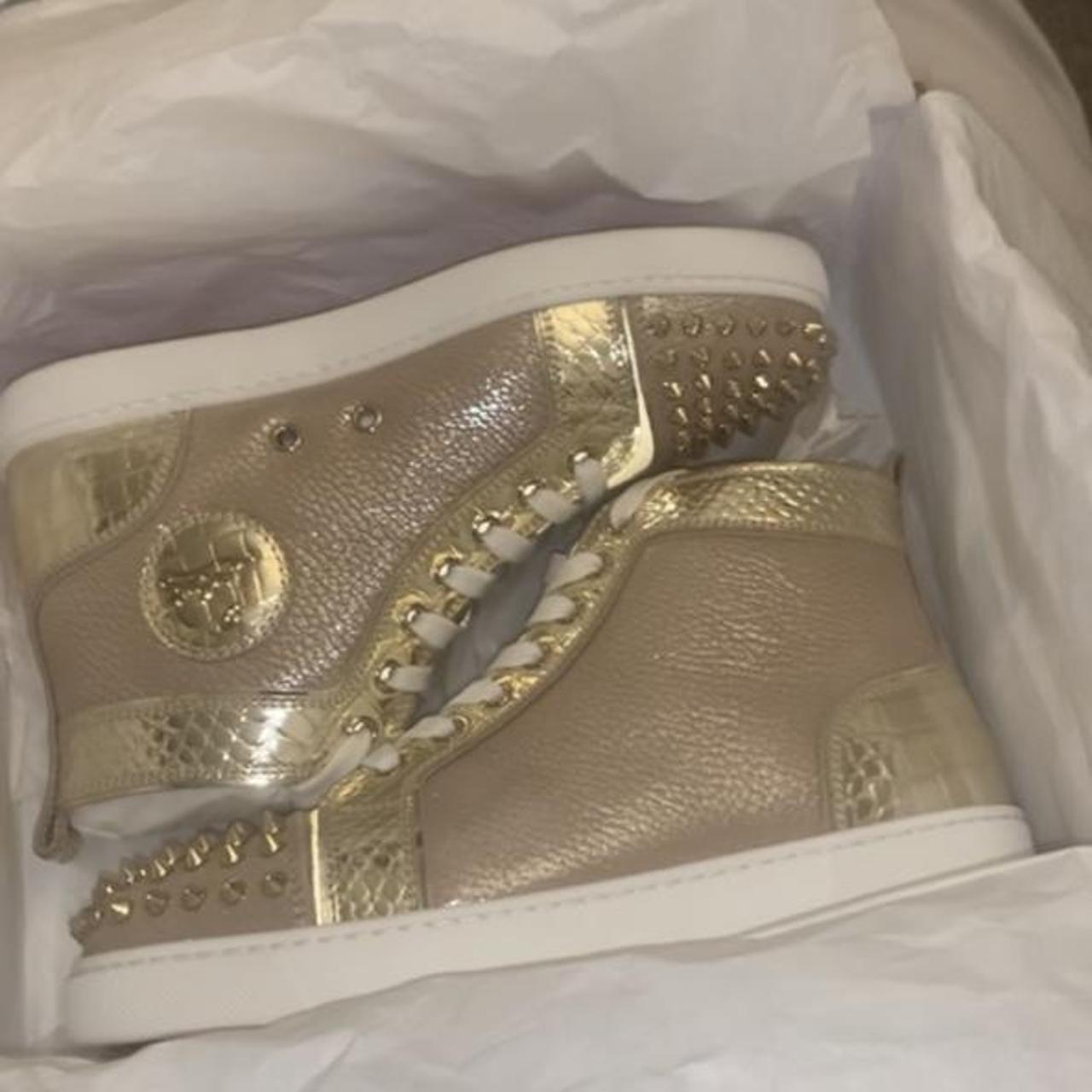 Genuine High Tops Christian Louboutins Size Only Depop