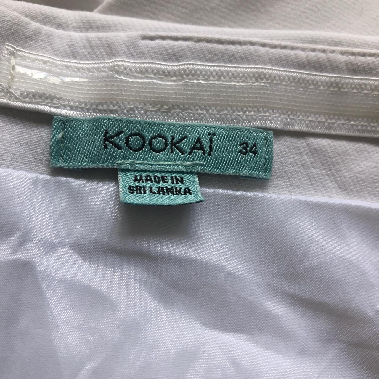 Kookai white playsuit Size 34 A few stains on front... - Depop