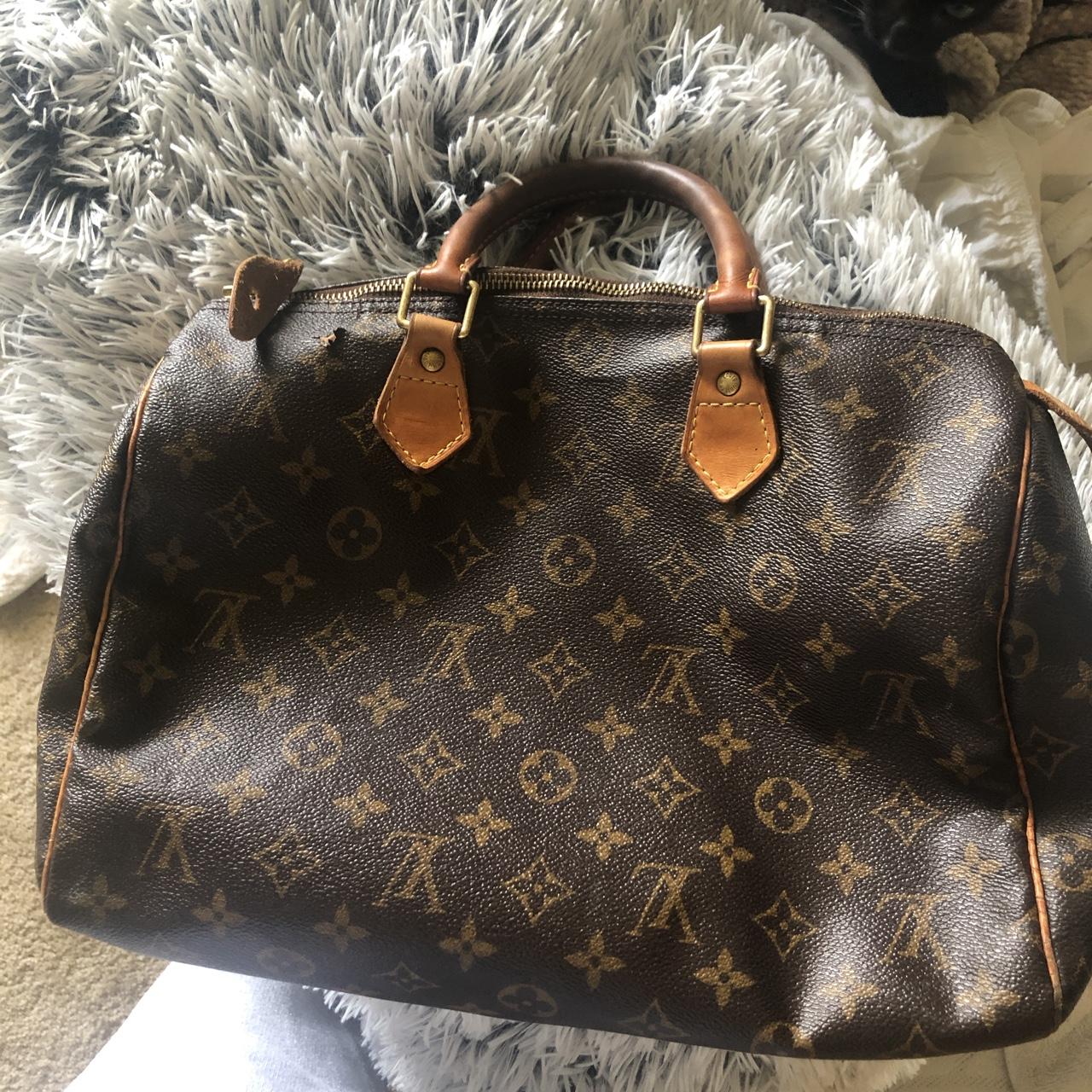 SOLD authentic vintage oversized louis vuitton... - Depop