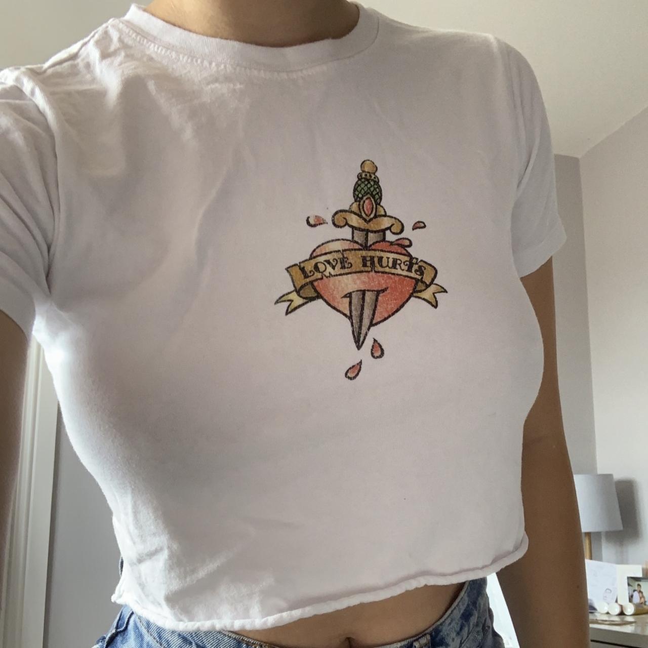 New York Yankees logo BABY TEE This crop top - Depop