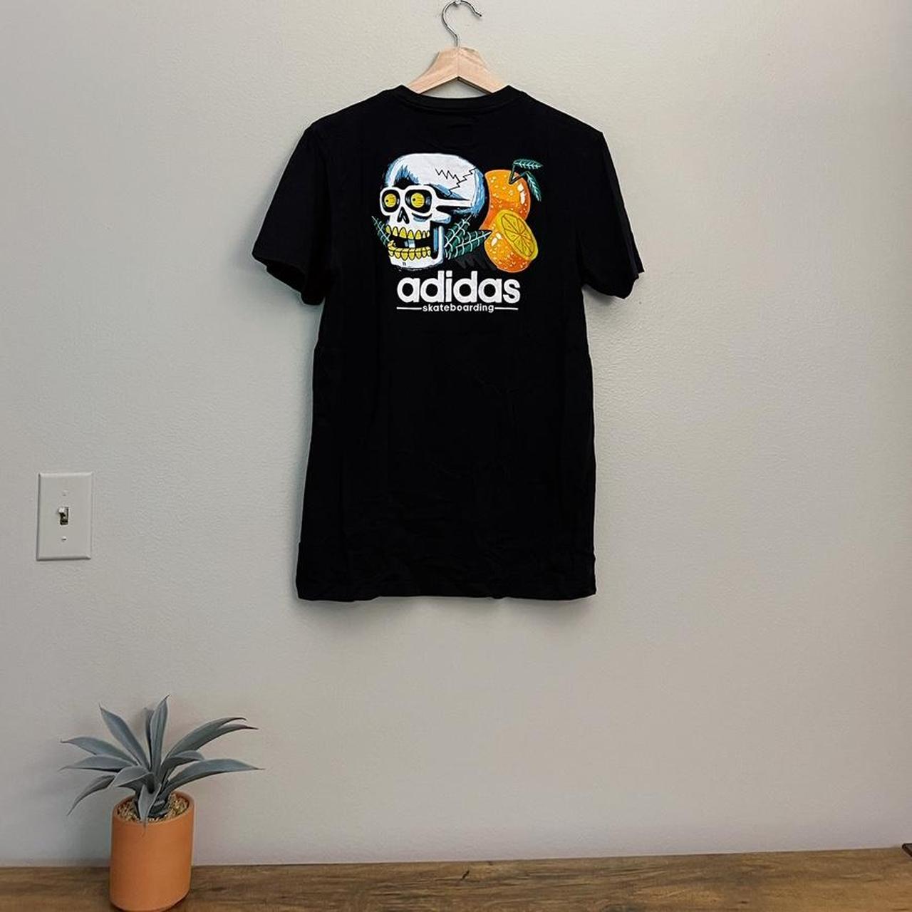 adidas skateboarding t shirt black