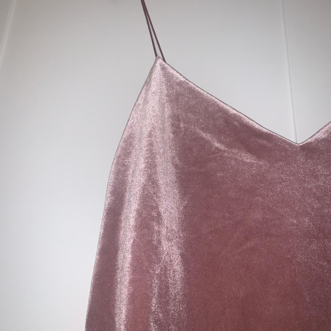 Bershka velvet cami