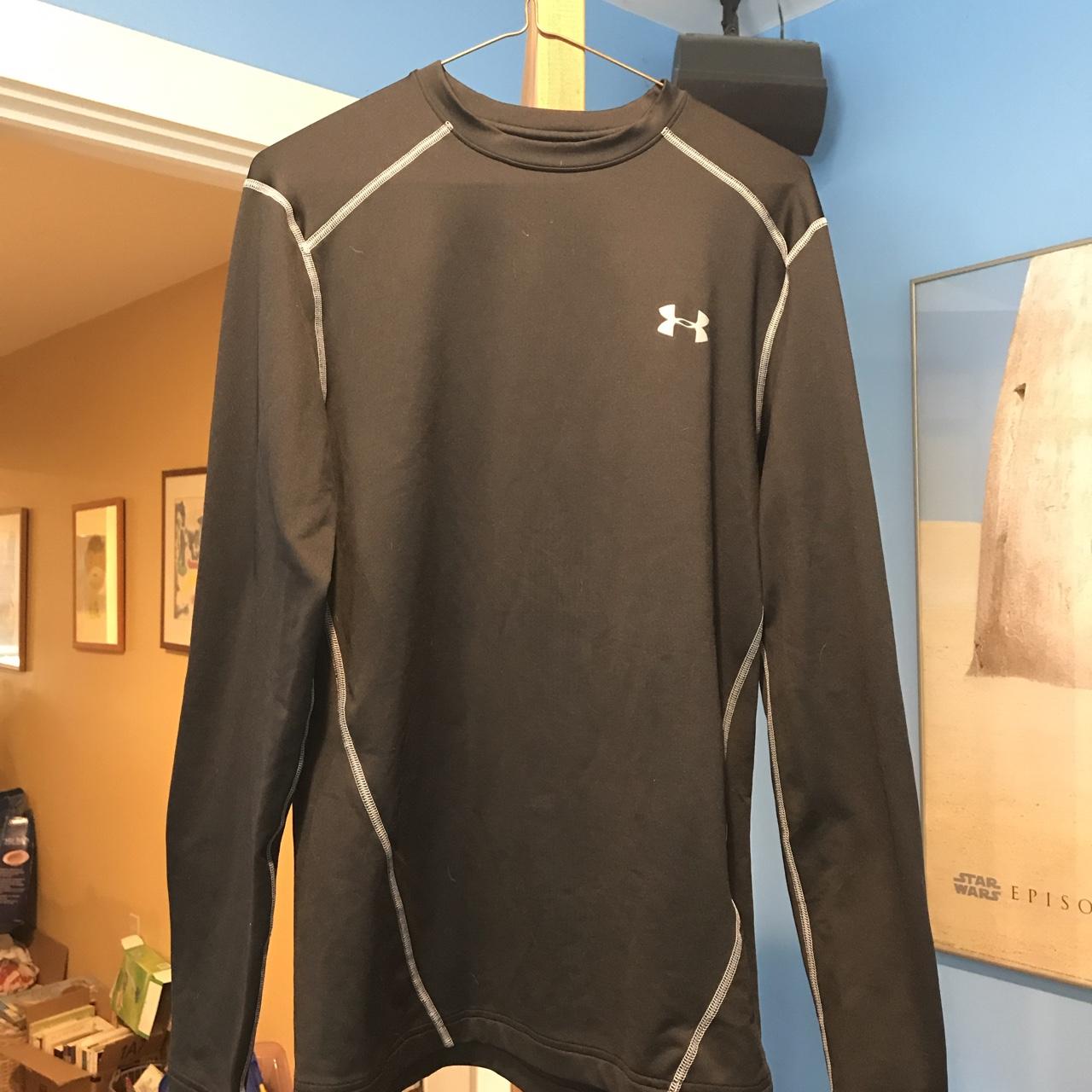 super nice quality Under Armor fitted long sleeve.... - Depop