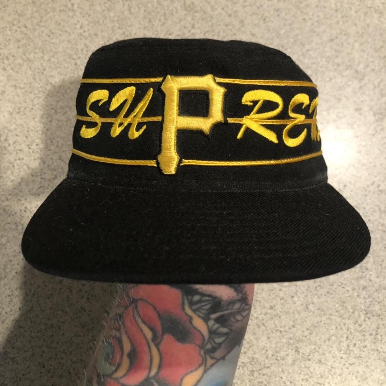Supreme x New Era Pittsburgh Pirates Pillbox | Depop