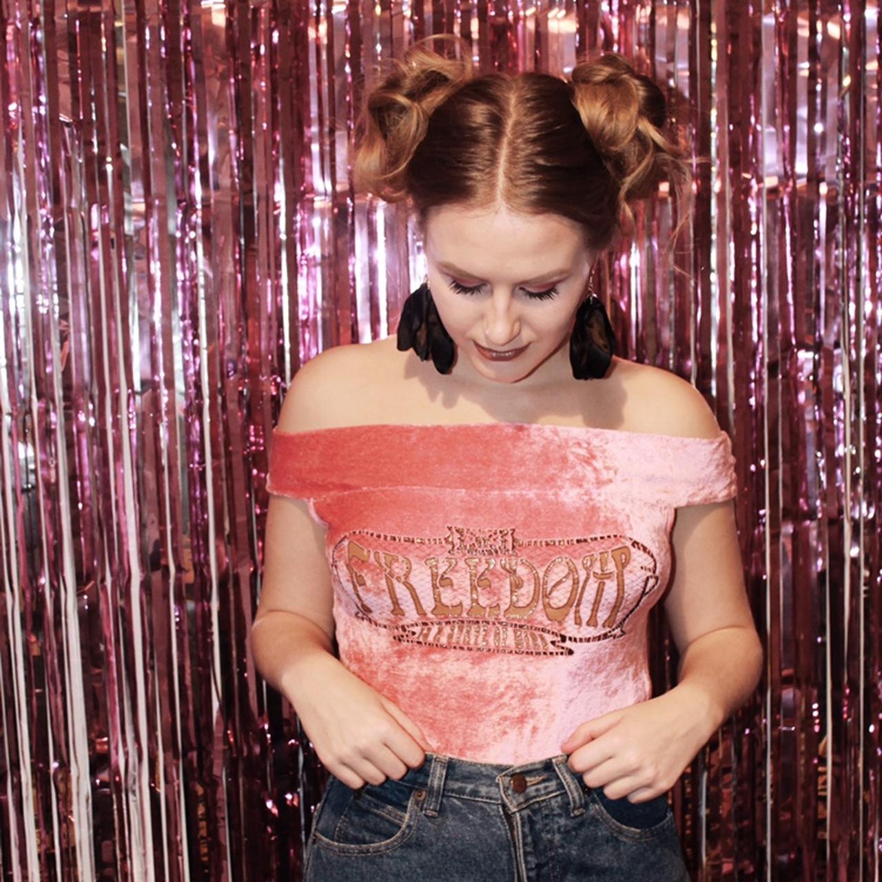 トップス vintage Dolce & Gabbana One Shoulder Top DOLCE & GABBANA LEATHER STUDDED ONE SHOULDER BRA TOP 2003