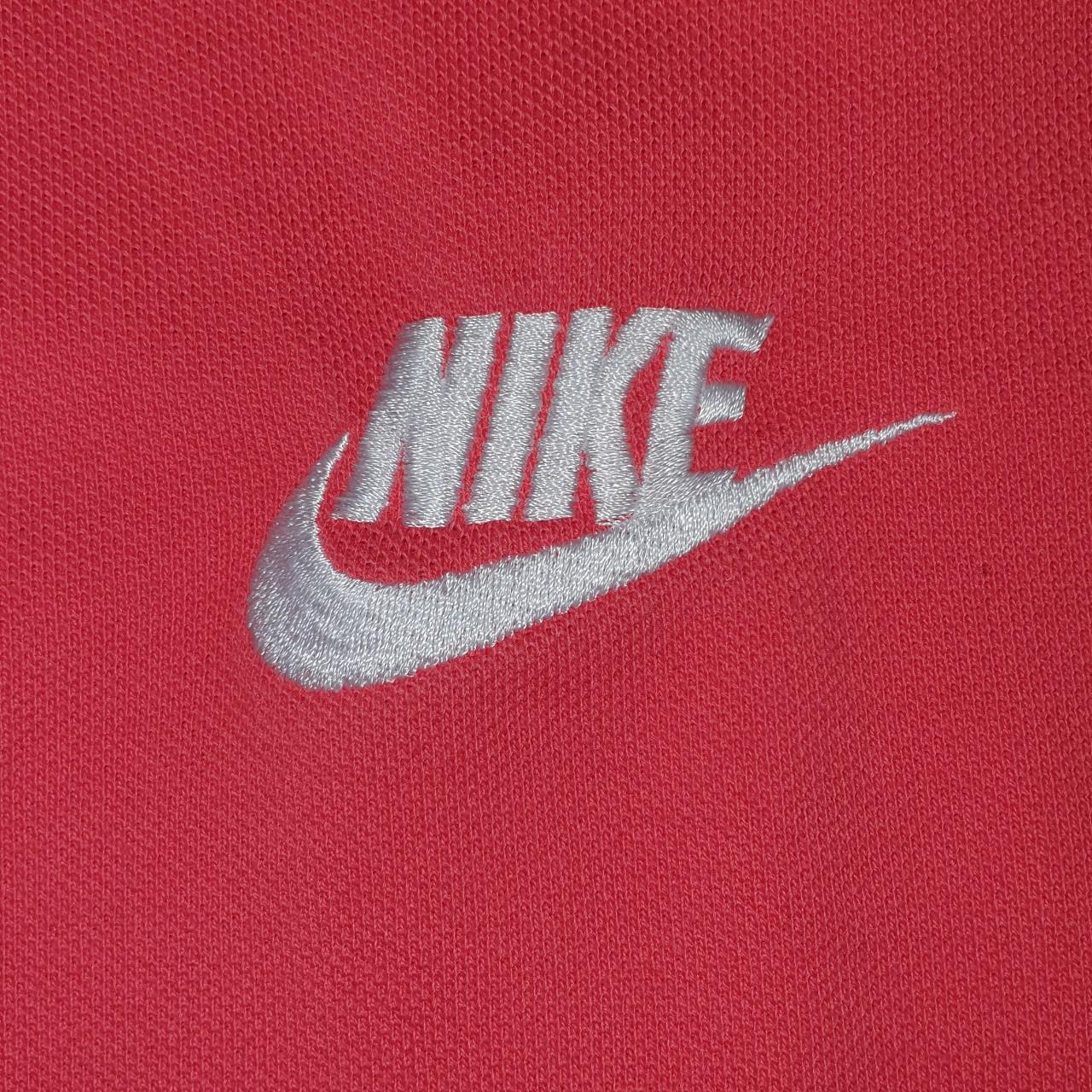 Vintage orange nike polo, good condition, slightly... - Depop