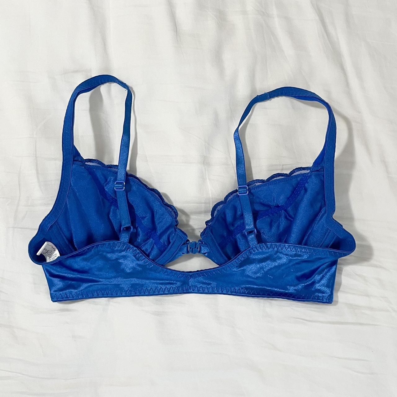 Women's Blue Bra | Depop