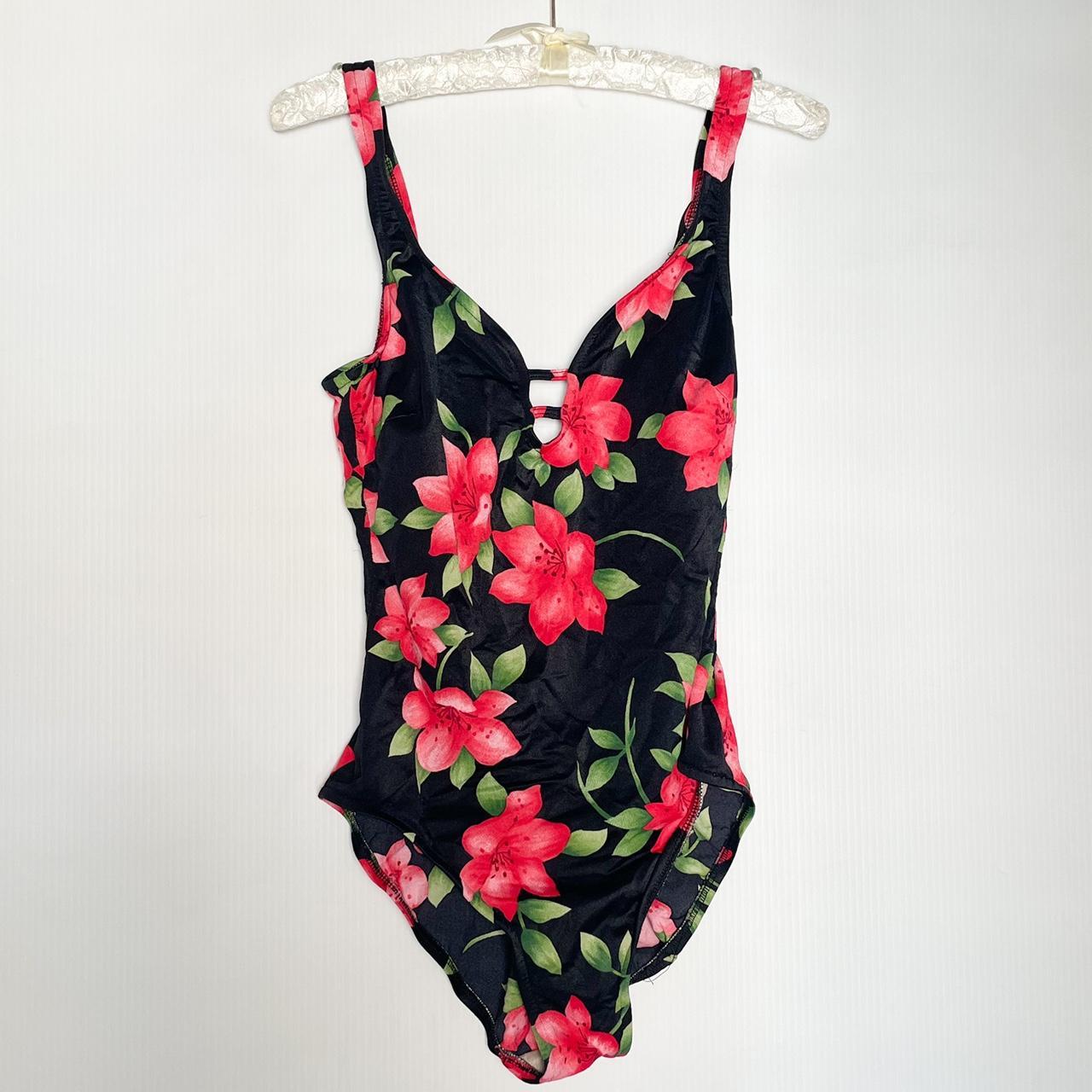 super cute vintage 90s 80s high rise one piece... - Depop