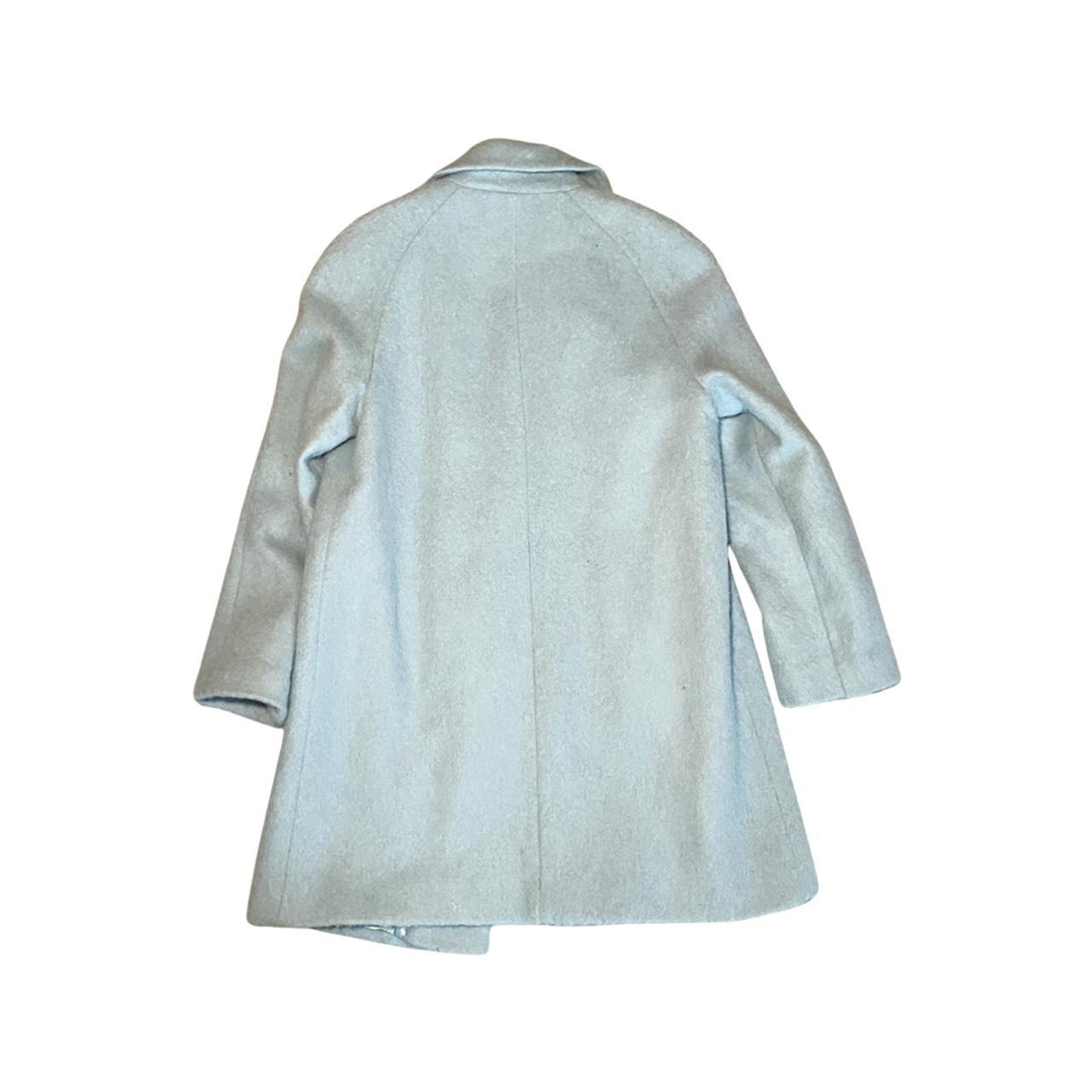 Product Image 2 - Beautiful light blue wool trench