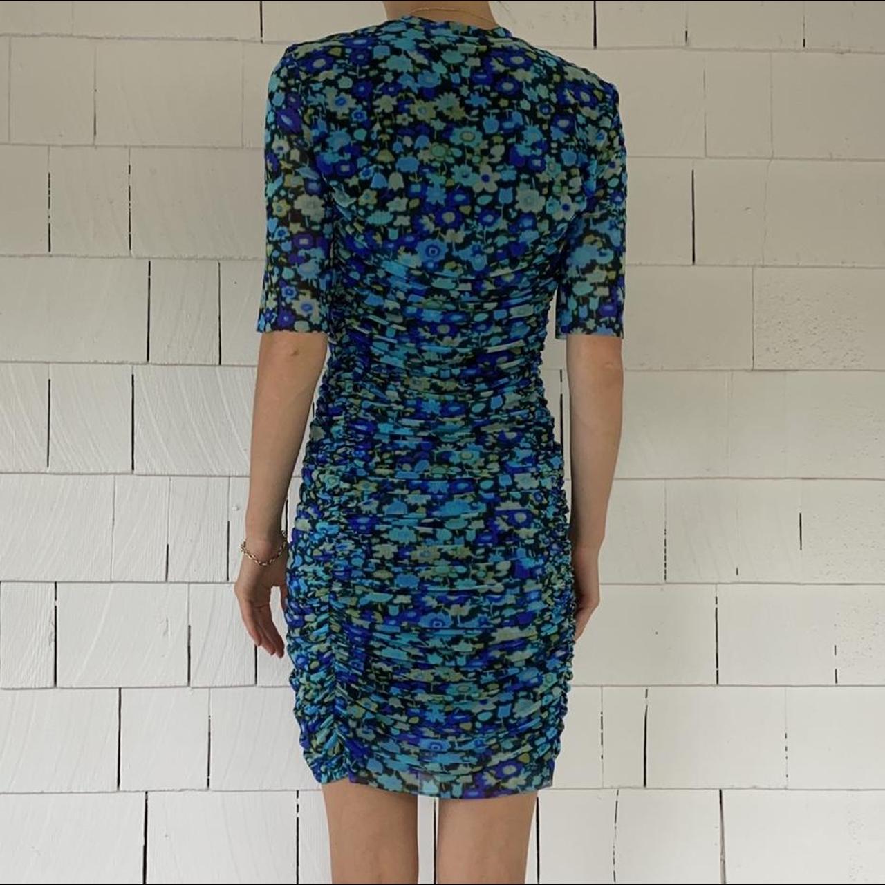 Product Image 2 - Ganni neon floral mesh dress