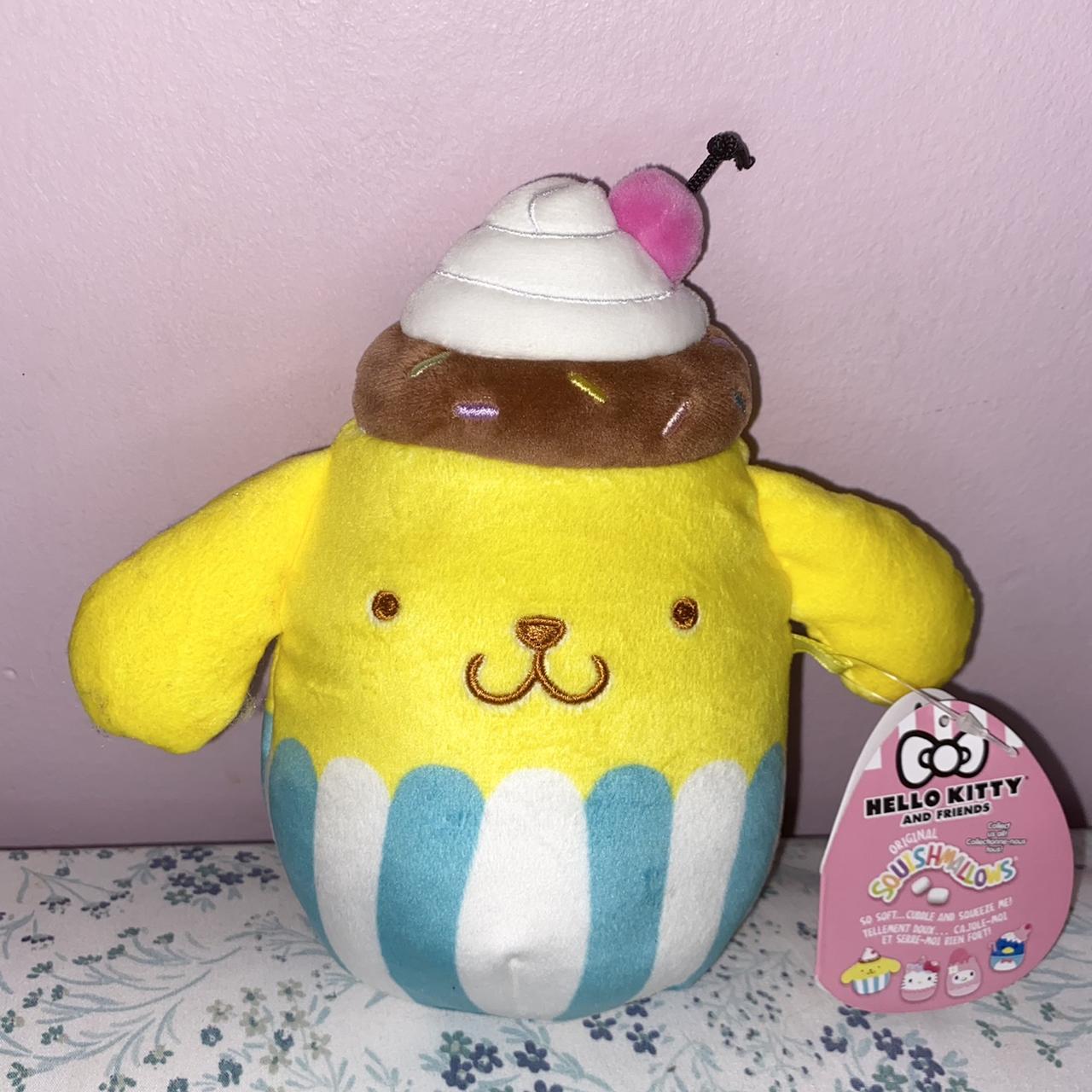 pompompurin cupcake squishmallow