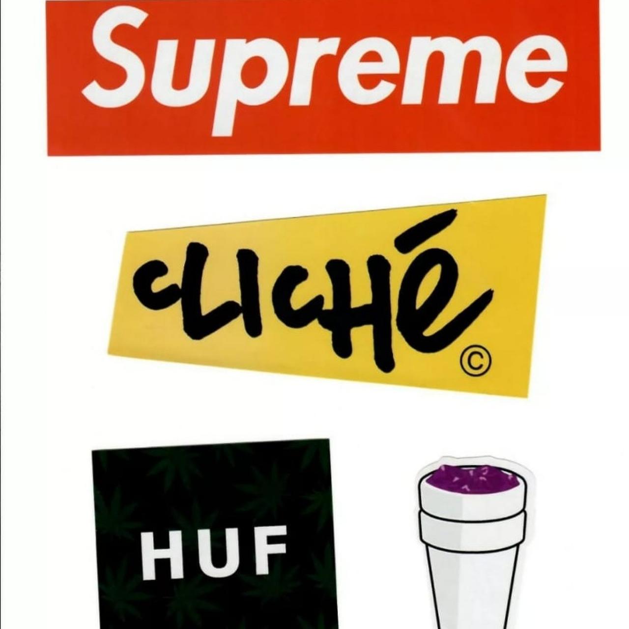 Supreme Sticker Pack - 25 Stickers - FREE SHIPPING... - Depop