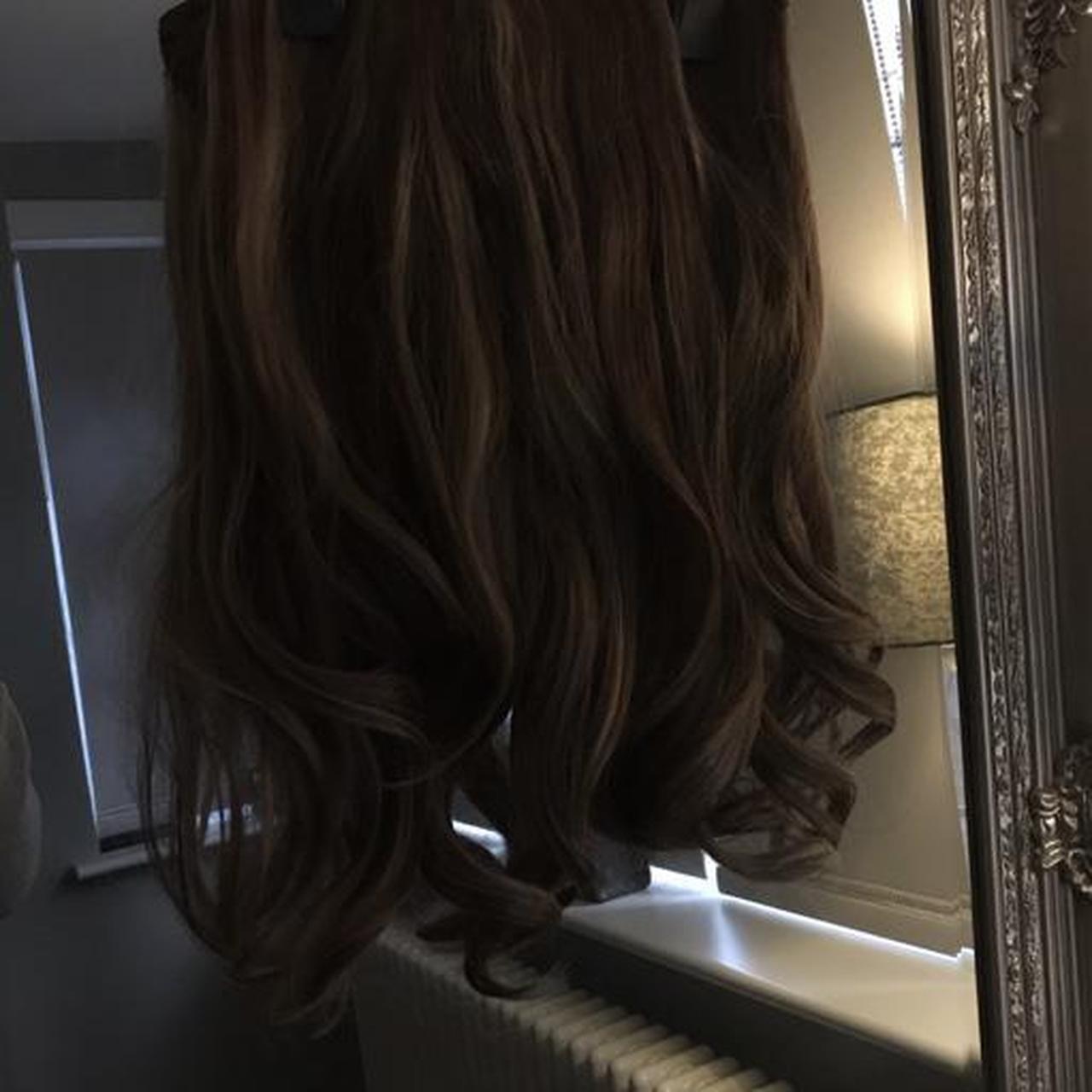 Riri hair extensions in ‘blondette’ Thick weft curl... Depop