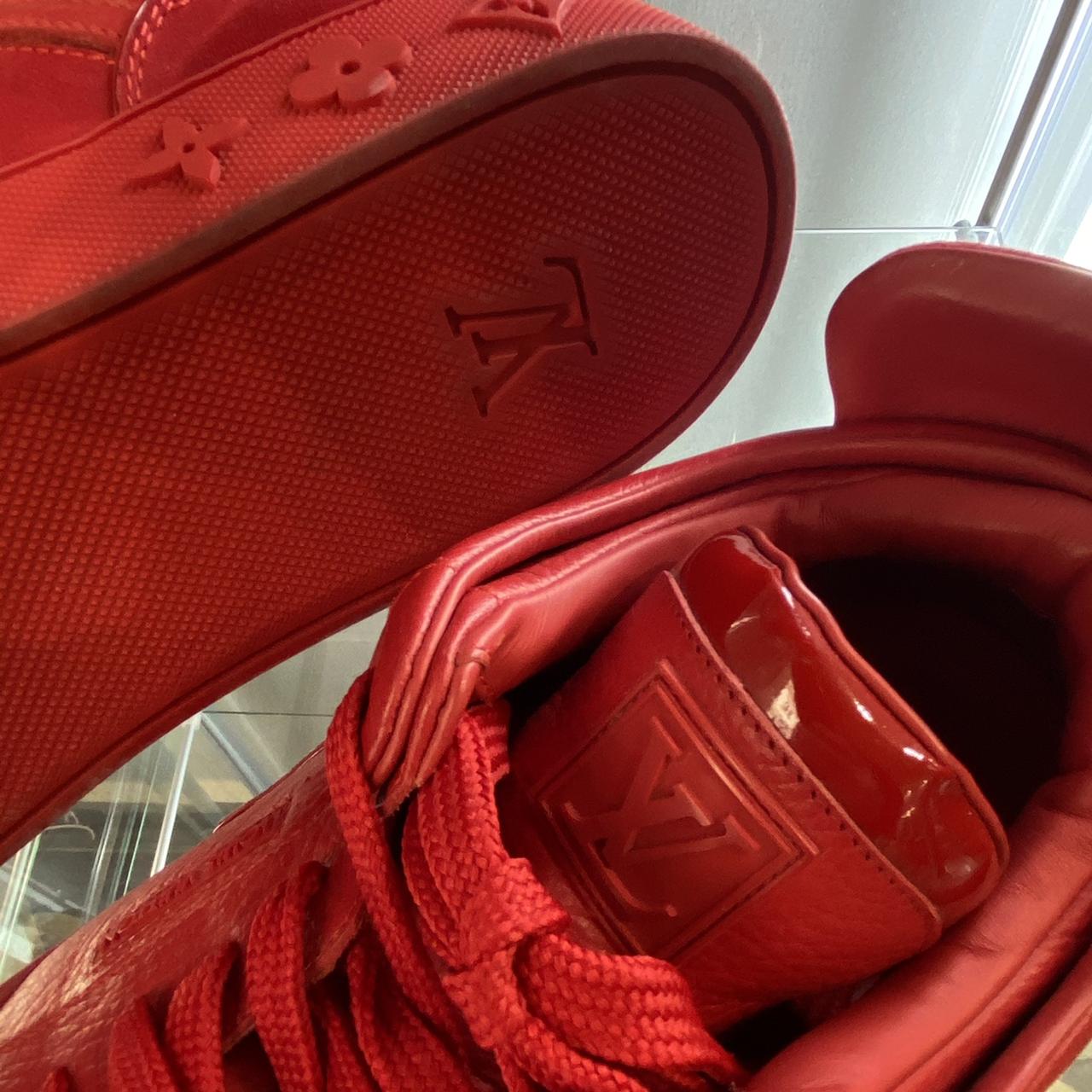 Louis Vuitton X Kanye West White Jaspers, Men's Fashion, Footwear