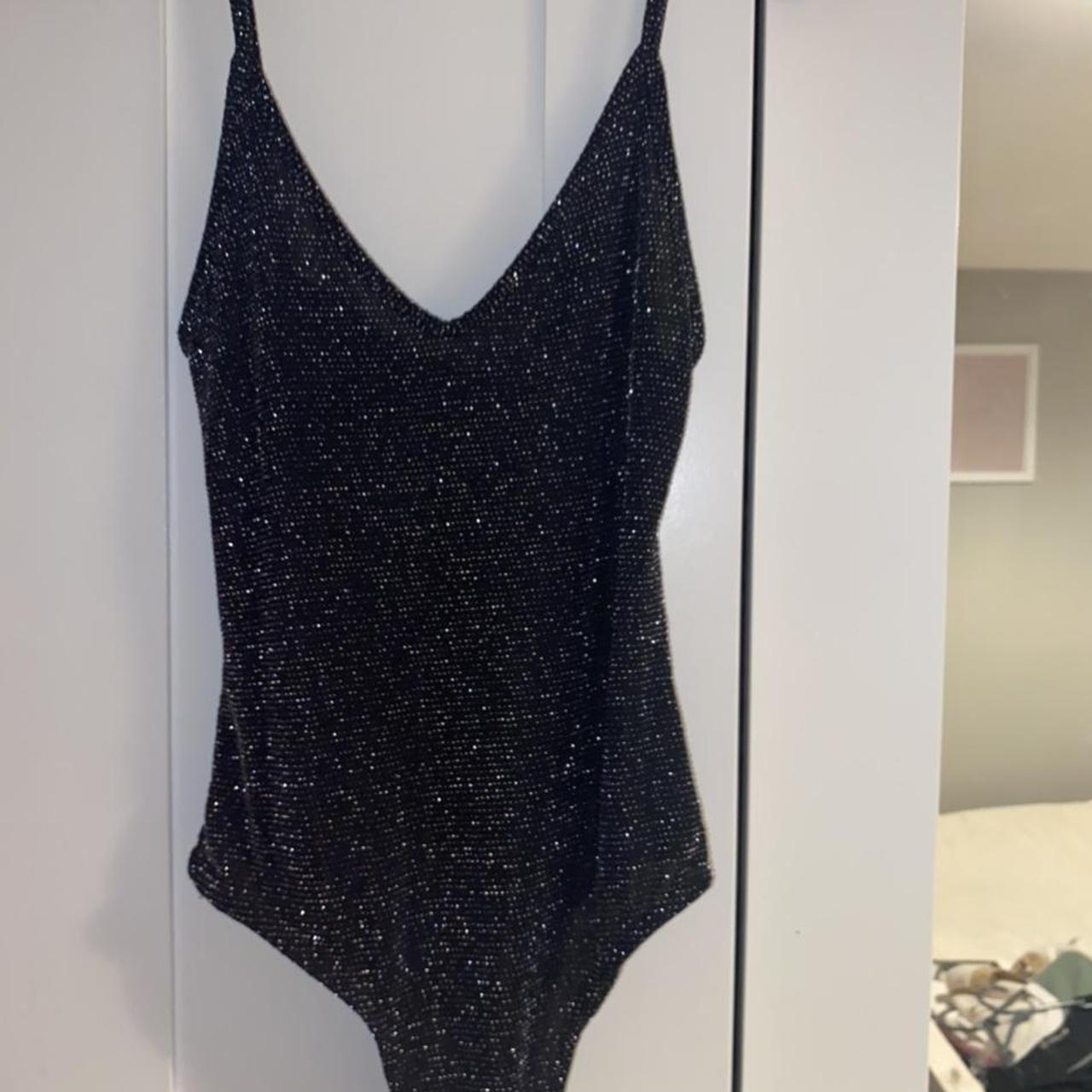 Black sparkly bodysuit Never worn new without tags Depop