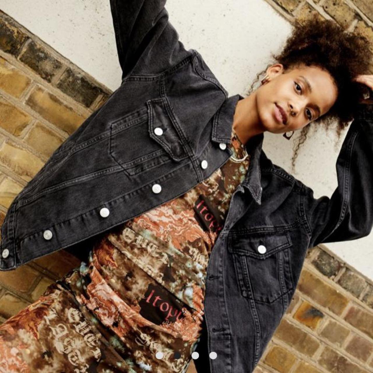 bdg black denim jacket