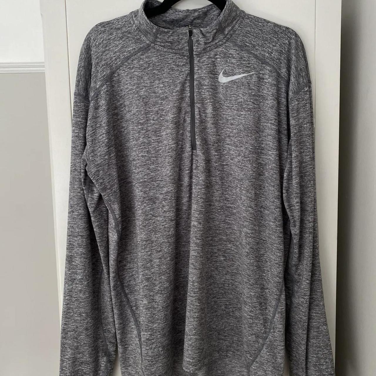 Nike Dri - Fit Size Large Mens Grey Excellent... - Depop