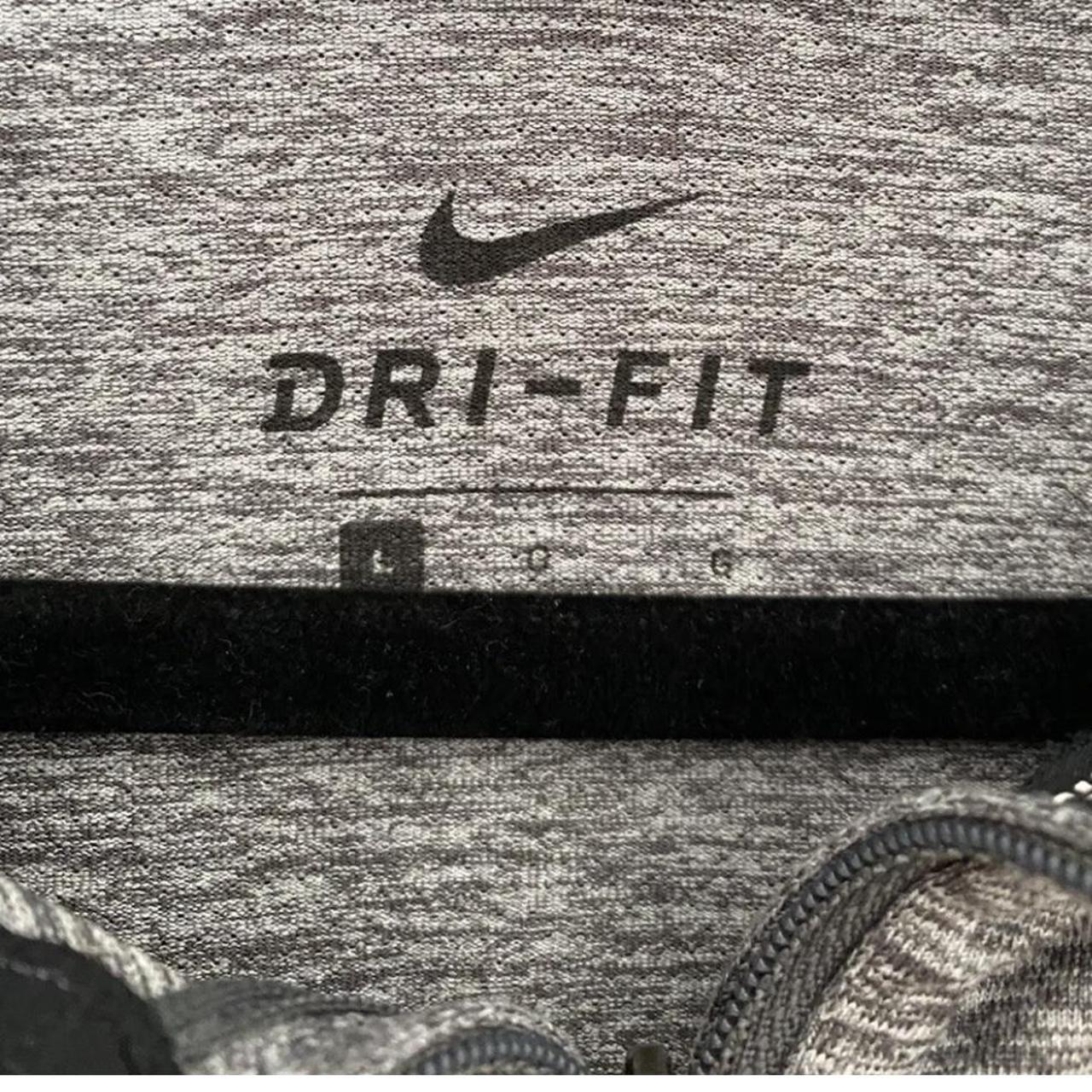 Nike Dri - Fit Size Large Mens Grey Excellent... - Depop