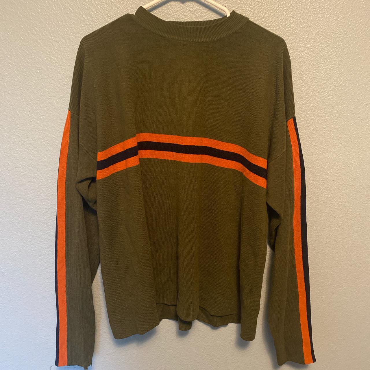 Union Bay Men's Green and Orange Jumper