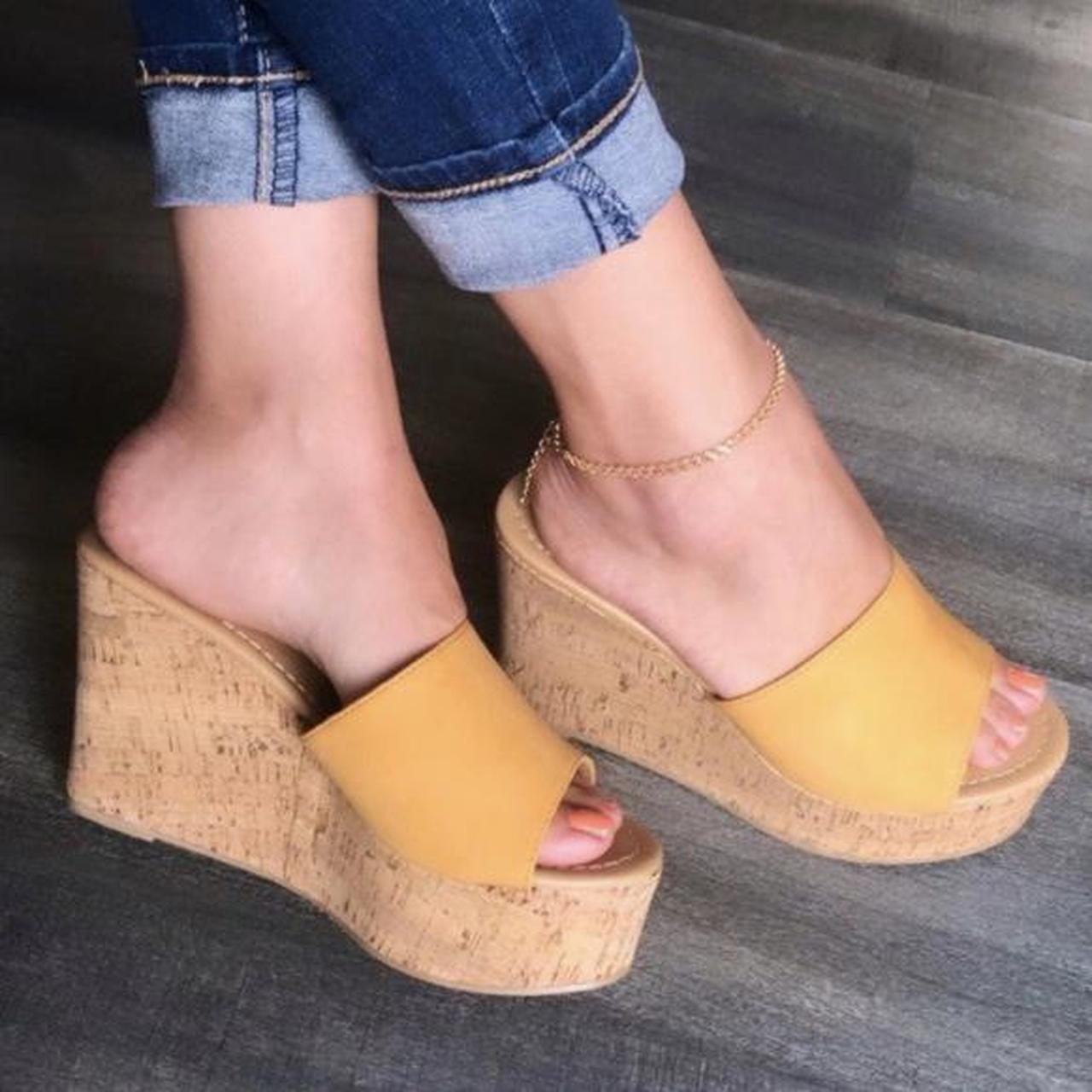 Product Image 2 - 🦋🦋SALE🦋🦋

Brand new yellow wedges! Perfect