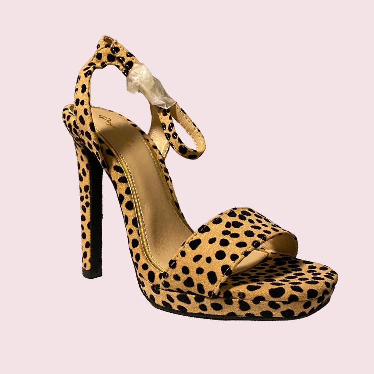 SALE Brand New Animal Print Heels Super Cute Depop   P0 