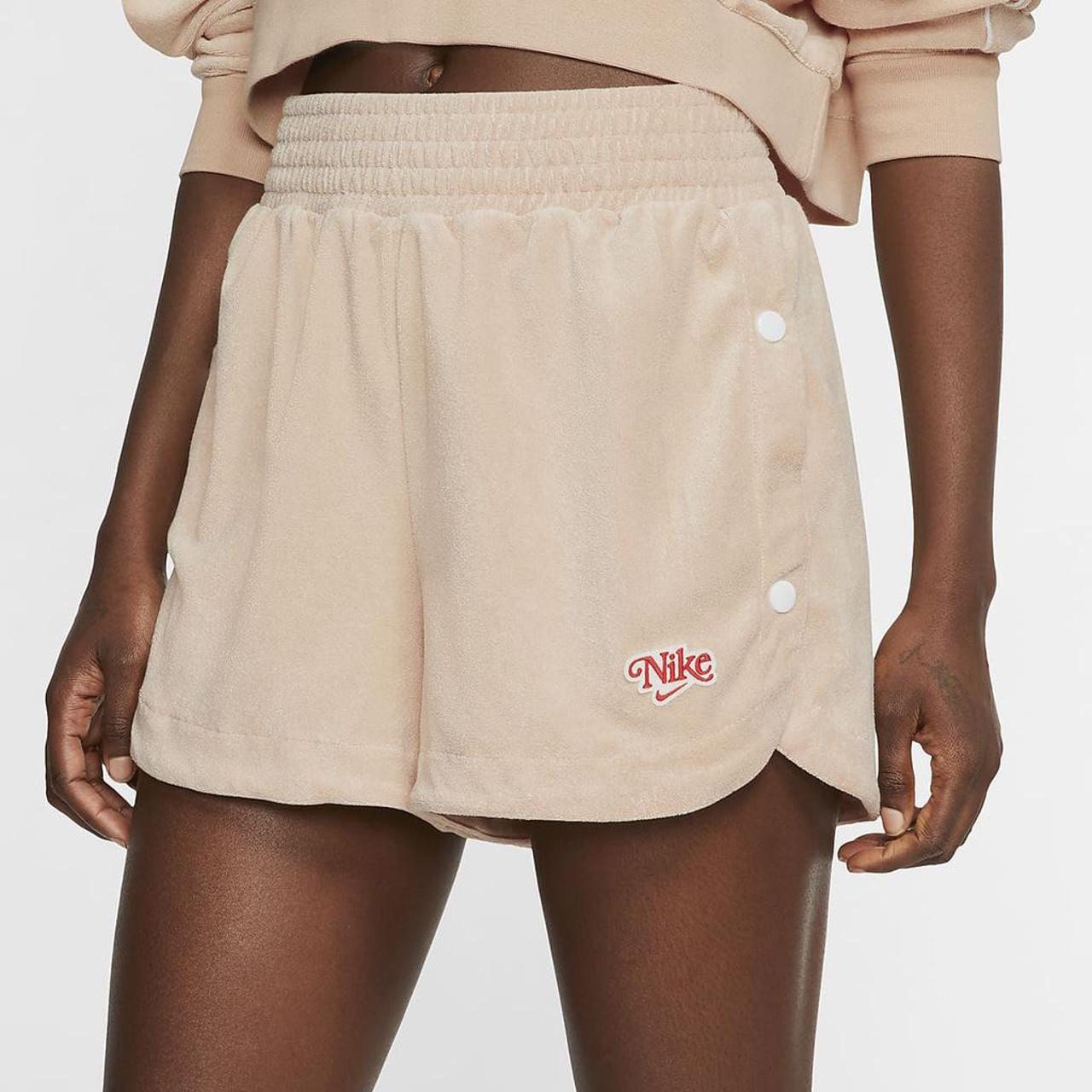 nike towelling shorts