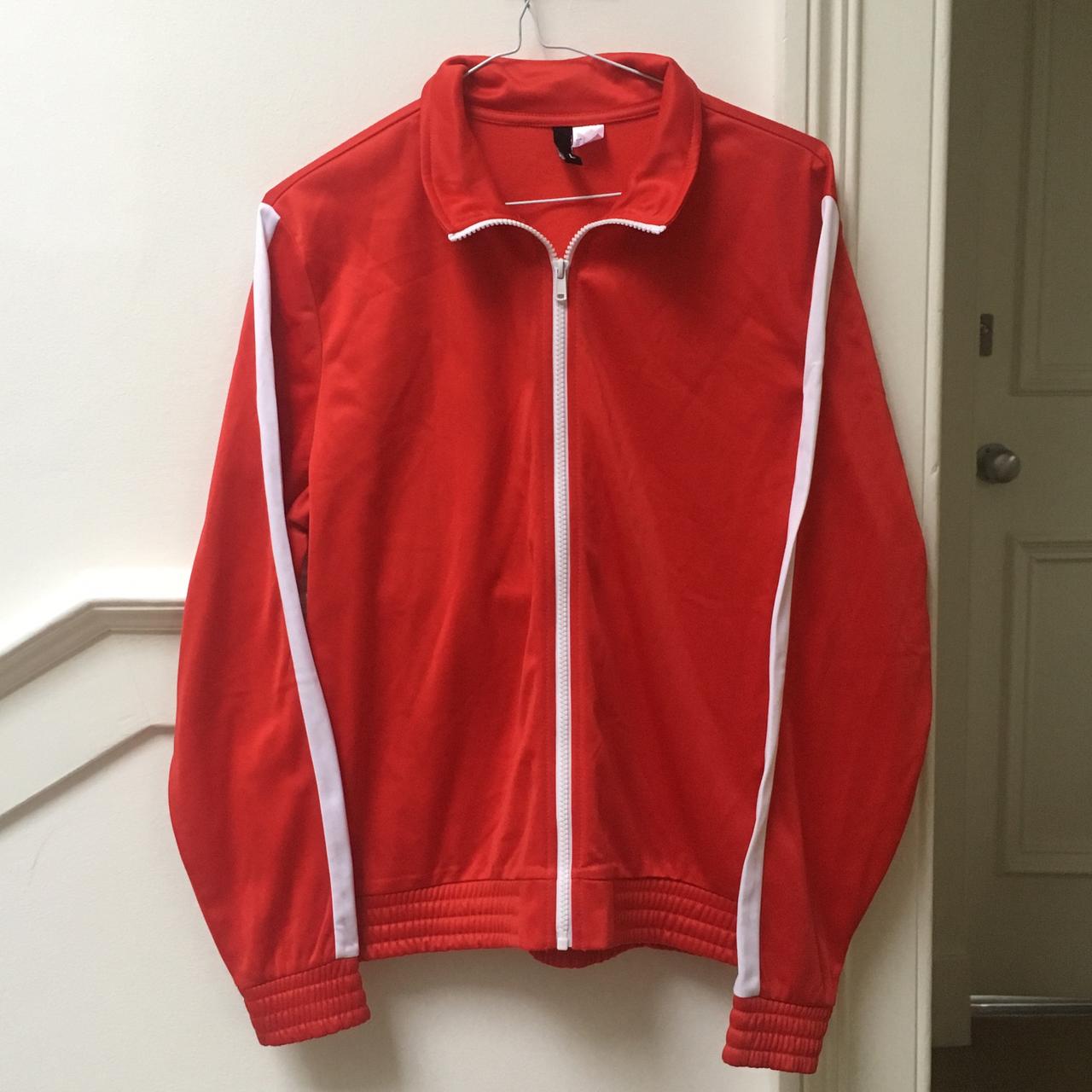 H and on sale m red jacket