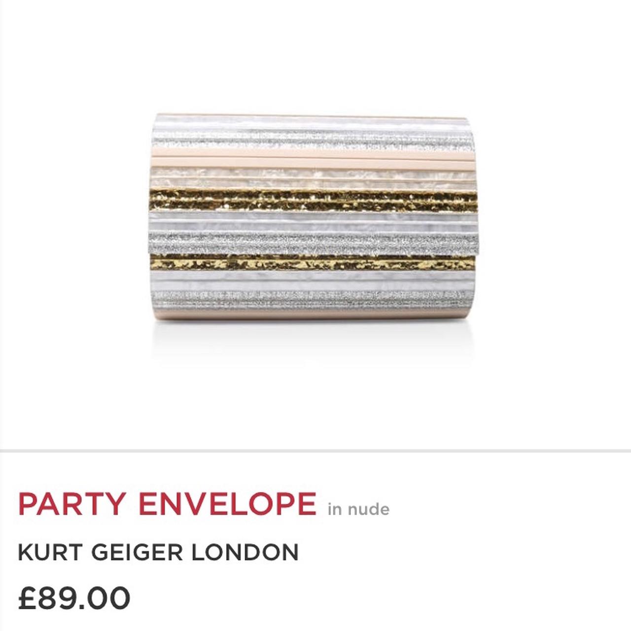 Kurt geiger best sale party envelope