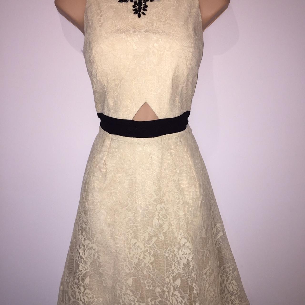 Little mistress clearance lace skater dress