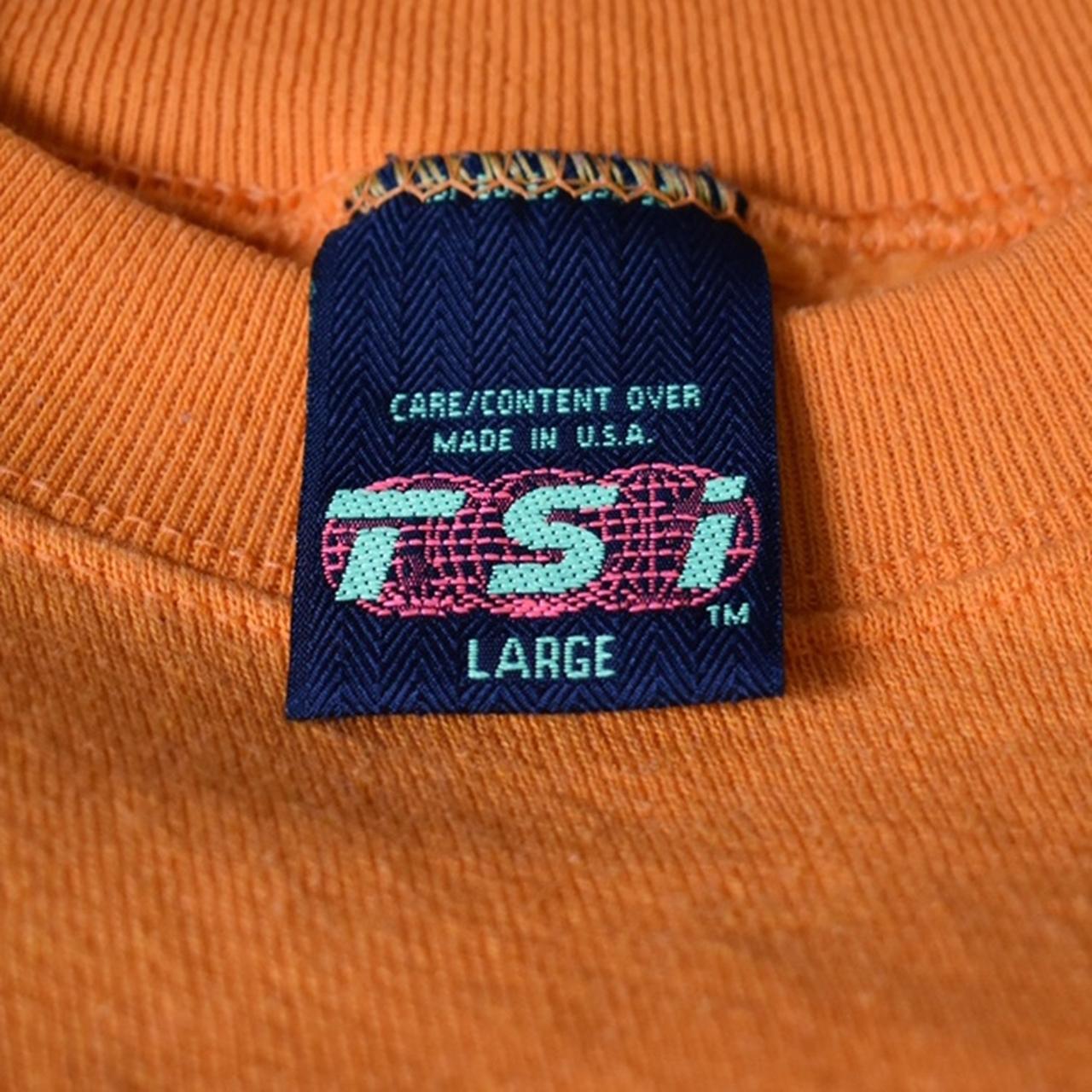 Men's Orange Sweatshirt (4)