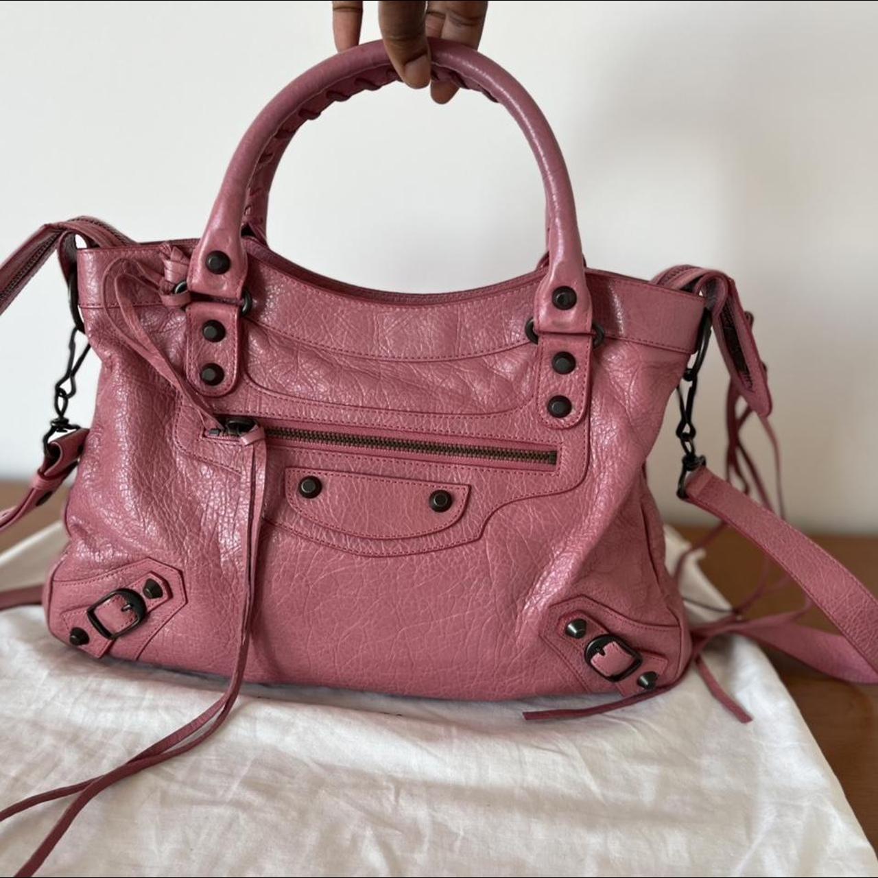 balenciaga pink bag price