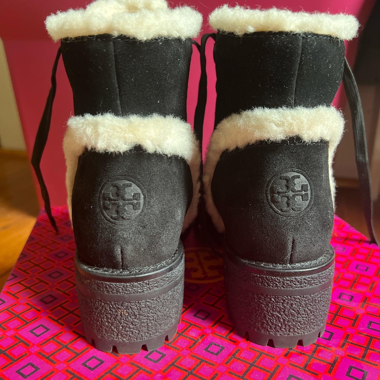 Tory burch sales cooper shearling bootie