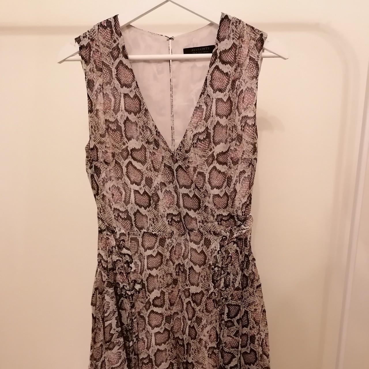 All saints outlet snake dress