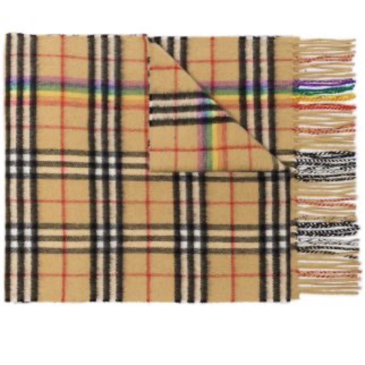 Burberry shawl outlet rainbow