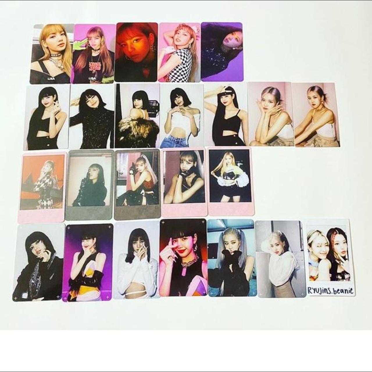 BLACKPINK rosé LISA トレカ WTS BLACKPINK LISA & ROSÉ PHOTOCARD DM TO BUY | Depop
