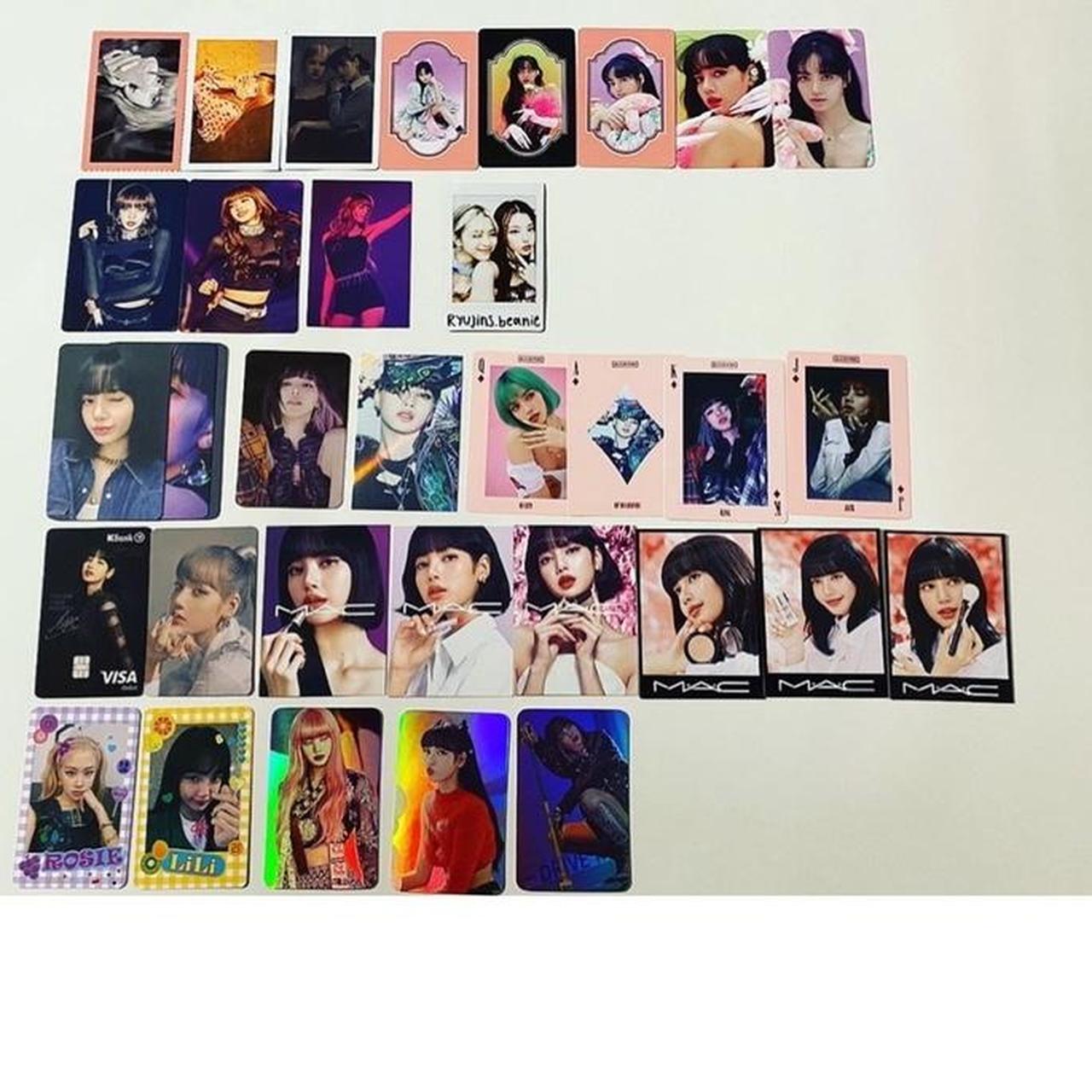 BLACKPINK rosé LISA トレカ WTS BLACKPINK LISA & ROSÉ PHOTOCARD DM TO BUY | Depop