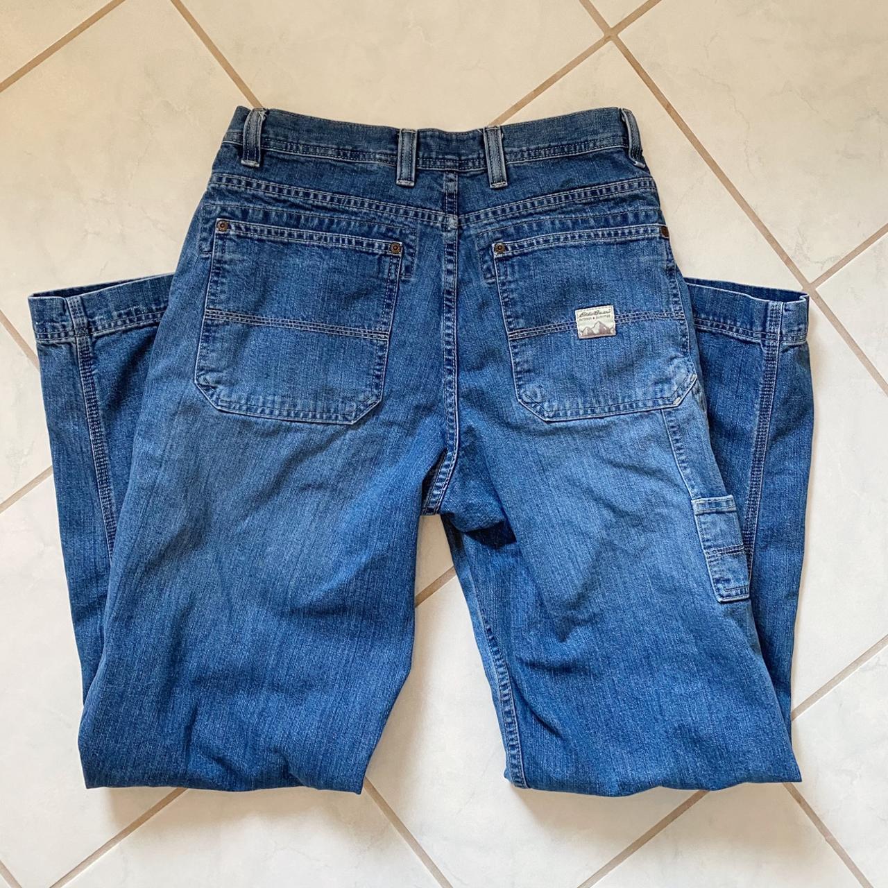 Eddie Bauer Women's Blue Jeans Depop