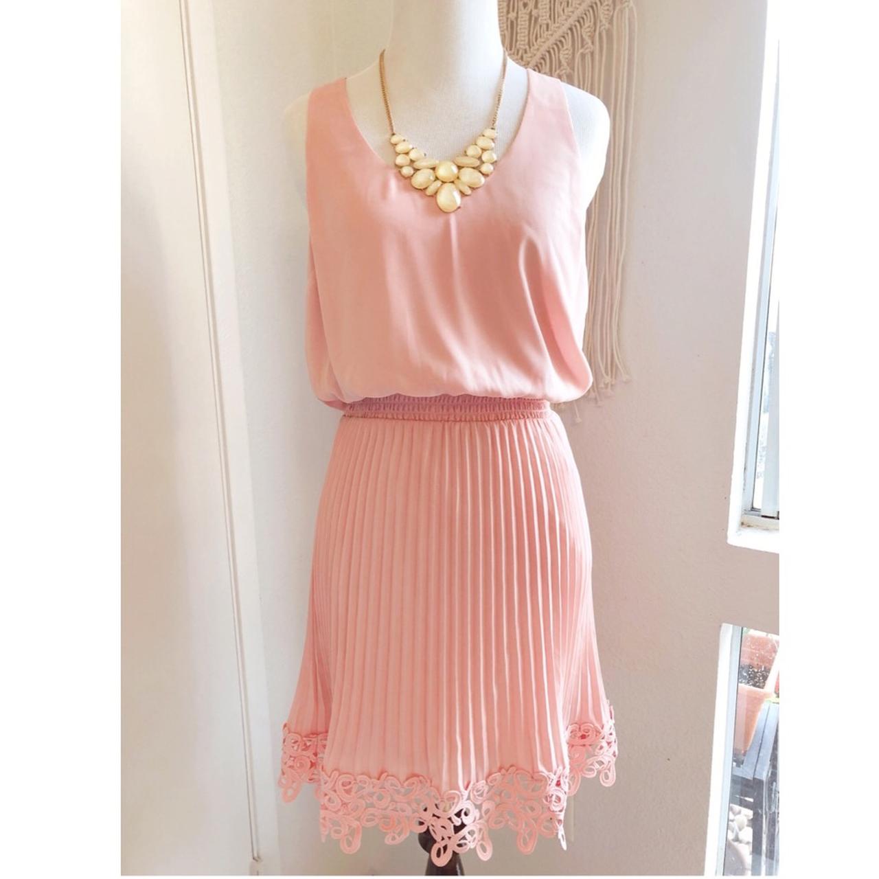 Express 2025 blush dress