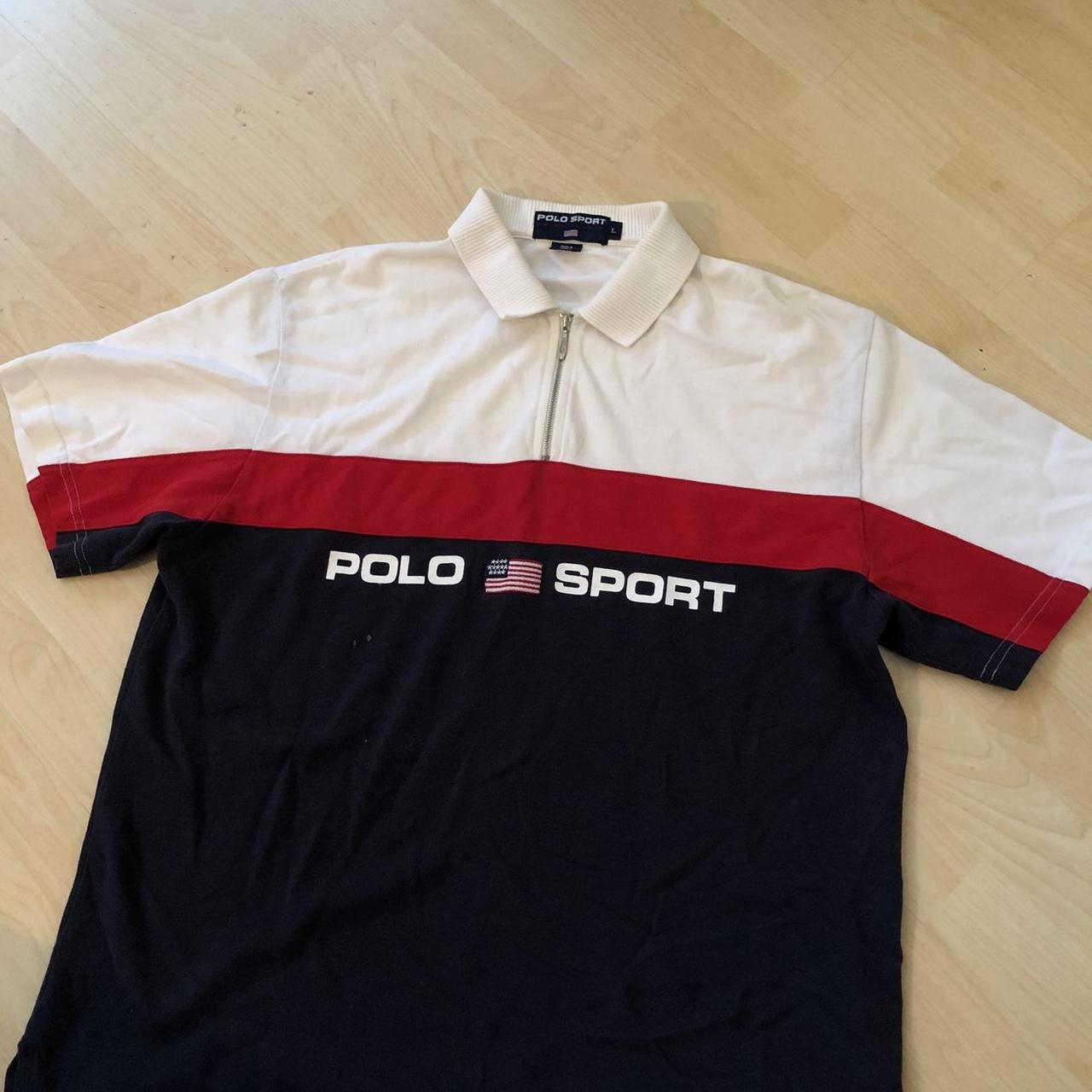 Polo Sport Quarter Zip Polo Sport Polo Shirt Polo... - Depop