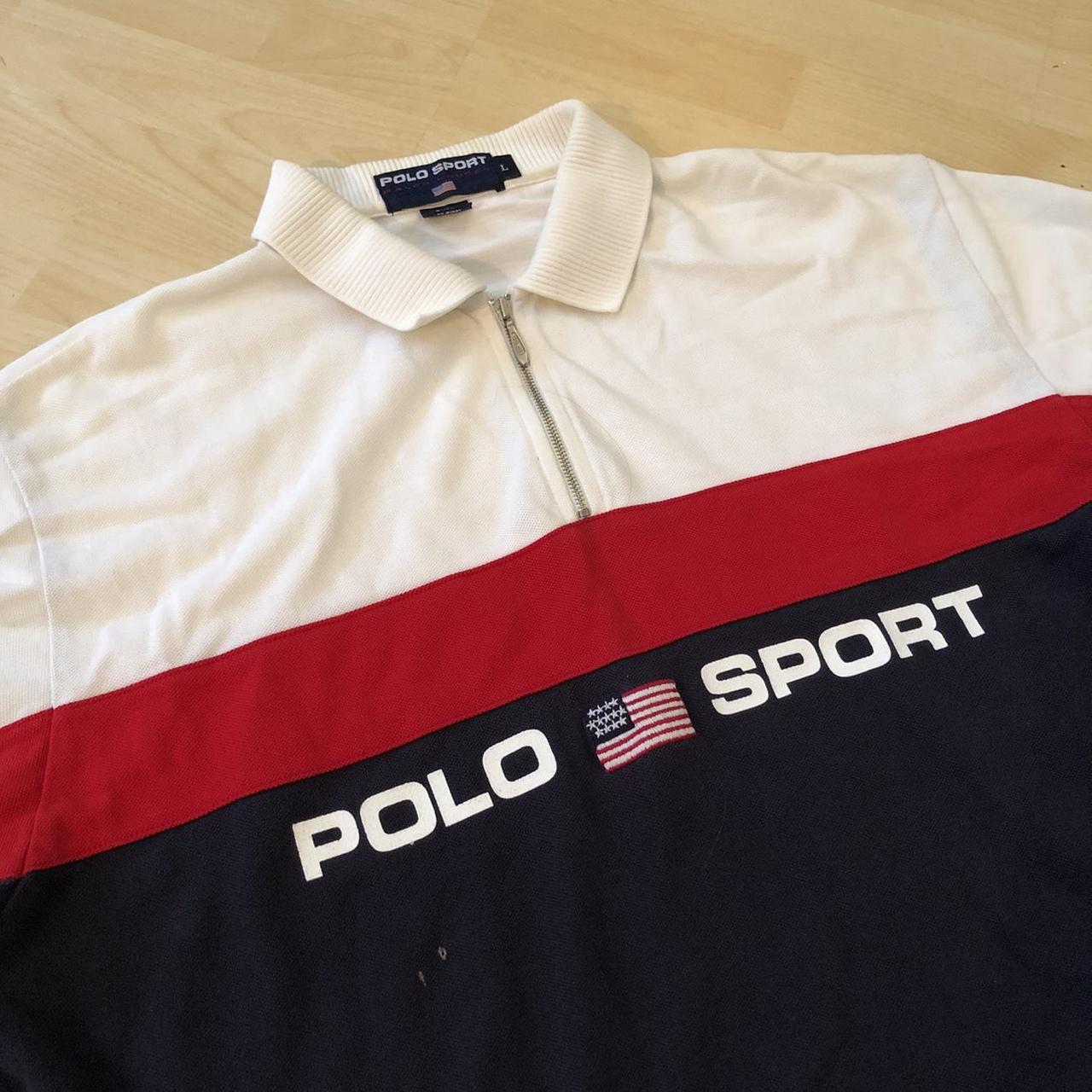 Polo Sport Quarter Zip Polo Sport Polo Shirt Polo... - Depop