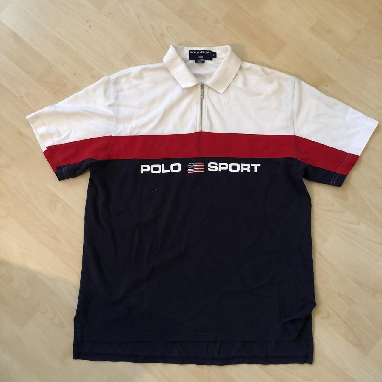 Polo Sport Quarter Zip Polo Sport Polo Shirt Polo... - Depop