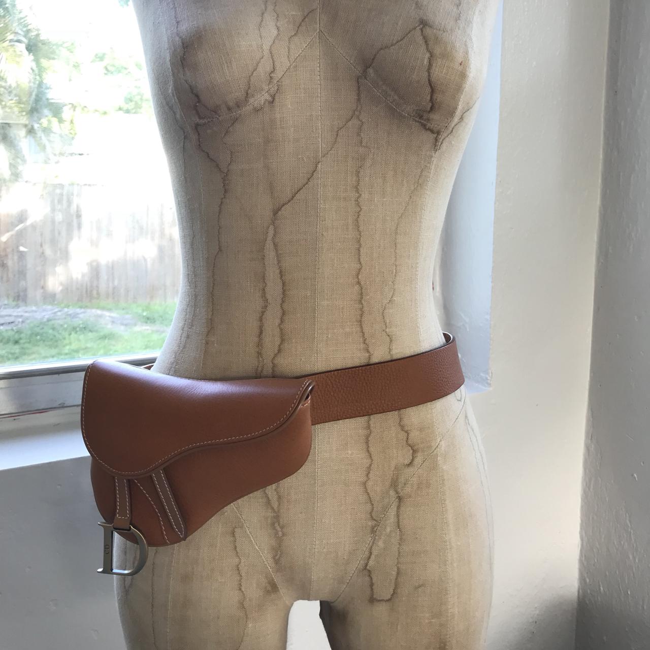 Vintage dior saddle sales belt bag