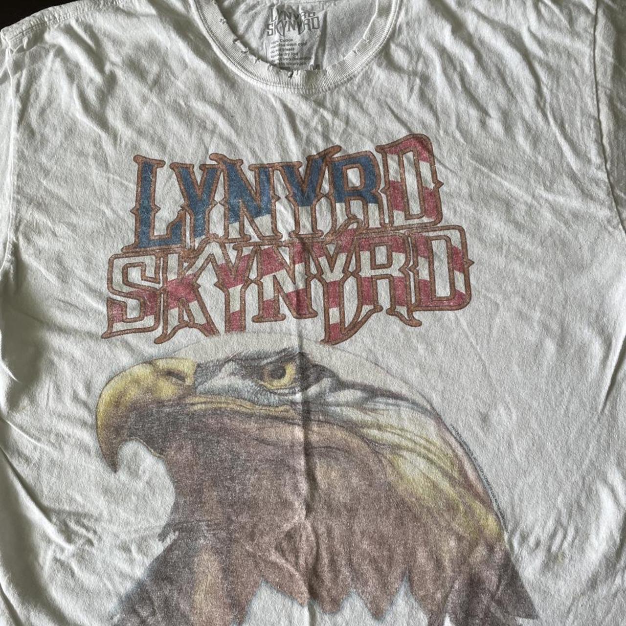 Urban Outfitters Lynyrd Skynard oversized distressed... - Depop